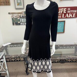 Printed Sweaterdress